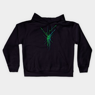 Geometric City Hives Kids Hoodie